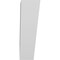 Ekena Millwork 5-in. W x 18-in. D x 18-in. H Traditional Architectural Grade PVC Knee Brace BRCP05X18X18TRA - alternate 4